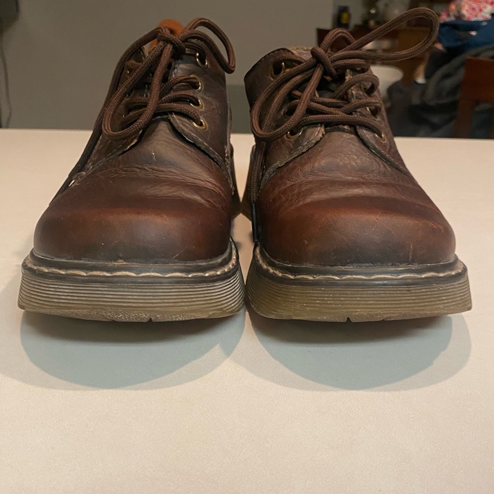 DR. MARTENS DOCS SIGMA LEATHER SHOE RARE CHUNKY SZ 39 US 8 L  GUC - Picture 11 of 16